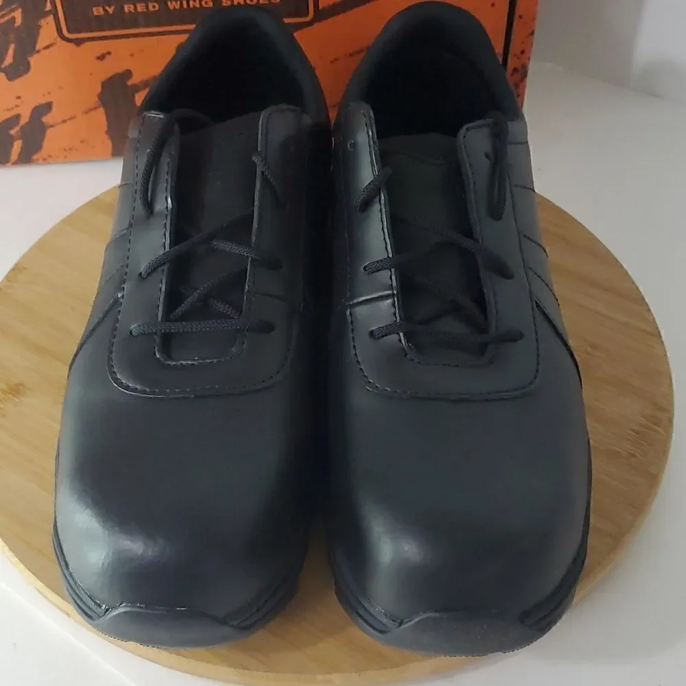 Worx by Red Wing Shoes Men's Slip Resistant Black Work Oxford Shoes Size 13 5039